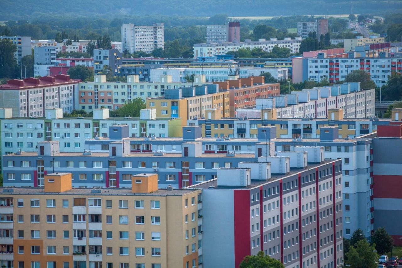Air-Conditioned City View Apartment 24H Check-In Bratislava Exterior photo